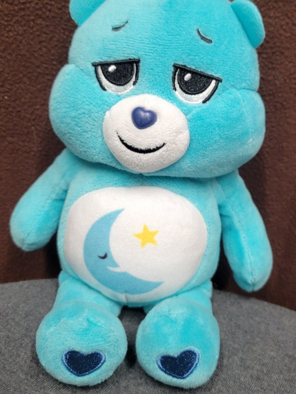 Basic Fun Bedtime Bear blue and white